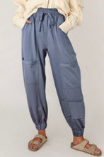 Load image into Gallery viewer, Mineral Blue Joggers - 2 LEFT (S & M)