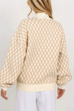 Load image into Gallery viewer, Diamonds of Cream Sweater