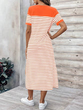Load image into Gallery viewer, Orange You Glad It's Spring Dress