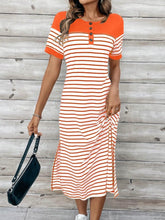 Load image into Gallery viewer, Orange You Glad It's Spring Dress