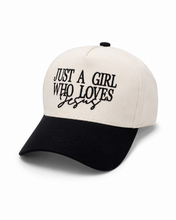 Load image into Gallery viewer, Just a Girl Who Loves Jesus Hat
