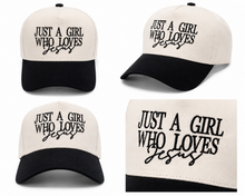 Load image into Gallery viewer, Just a Girl Who Loves Jesus Hat