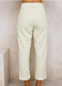 Creamy and Dreamy Corduroy Pants