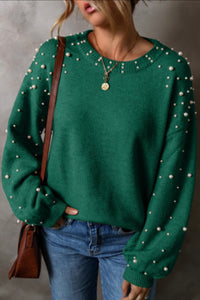 Dripping With Pearls Sweater