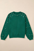 Load image into Gallery viewer, Dripping With Pearls Sweater