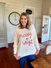 Load image into Gallery viewer, Merry &amp; Bright Sweater