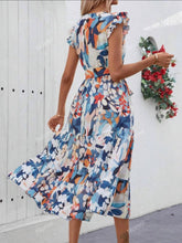 Load image into Gallery viewer, Floral Frills Dress - PLUS SIZE AVAILABLE!