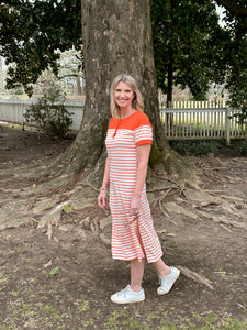 Orange You Glad It's Spring Dress