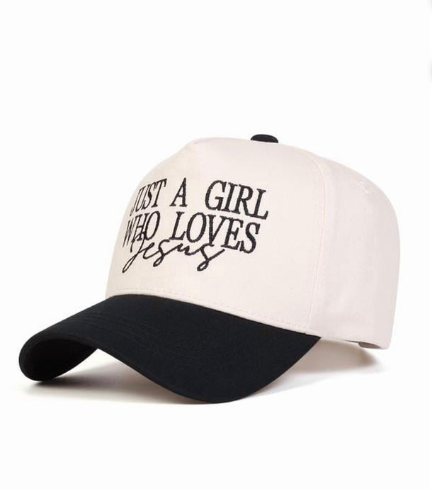 Just A Girl Who Loves Jesus Hat